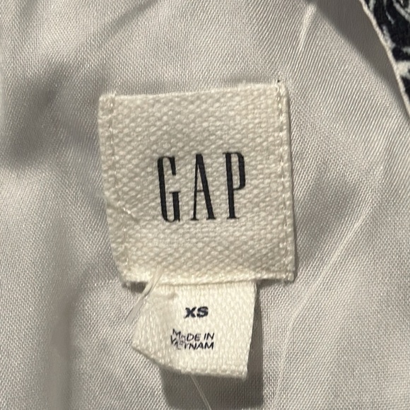 Gap Floral Sleeveless Dress Zipper Back Attached Ties at Waist Fully Lined NWT - Picture 10 of 13